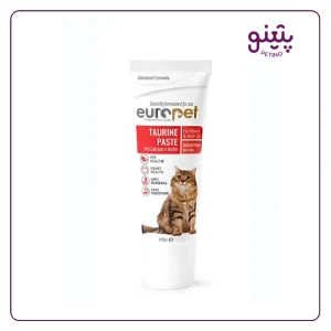 خمیر تائورین گربه یوروپت europet cat taurine paste