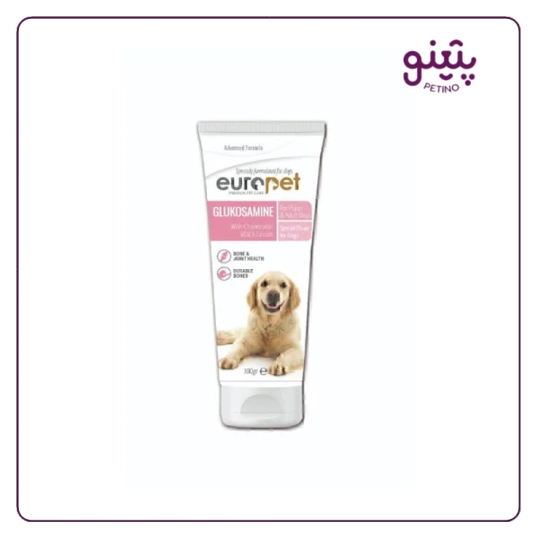 خرید خمیر گلوکزامین سگ یوروپت europet glucosamine dog