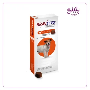 قیمت قرص ضد کک و کنه سگ براوکتو مناسب سگهای 4.5 تا 10 کیلوگرم در پتینو