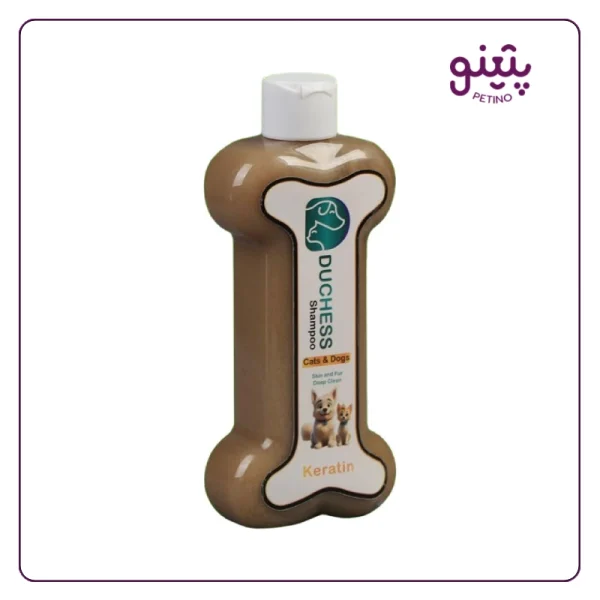 قیمت شامپو کراتین سگ و گربه دوشس با رایحه شکلات در پتینوشاپ