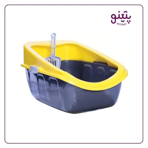 خرید و قیمت ظرف خاک گربه لبه دار جورح هپی پت در پتشاپ پتینو