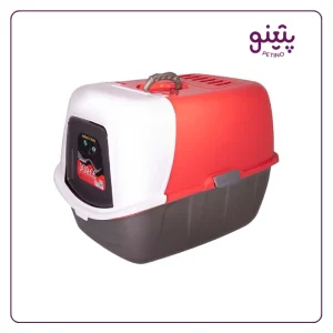 خرید و قیمت ظرف خاک گربه مسقف هپی پت مدل جورج با بیلچه