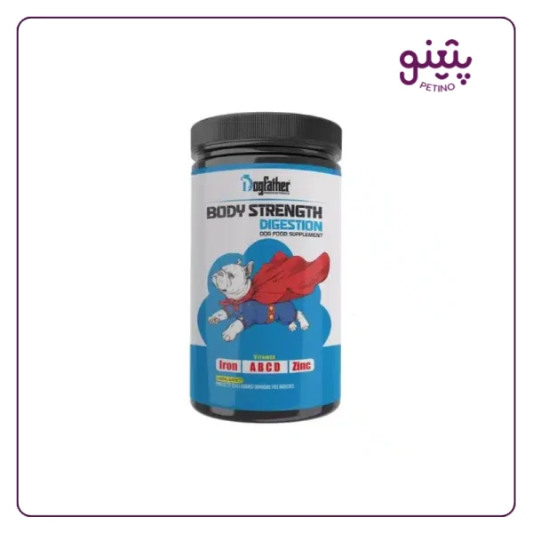 قیمت پودر تقویت کننده دستگاه گوارش سگ داگ فادر در پتینو شاپ