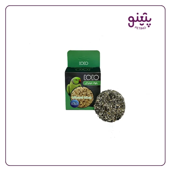 خرید بلوک مینرال پرنده کوکو 80 گرمی از پتینو