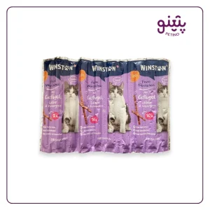 خرید و قیمت تشویقی مدادی گربه وینستون با طعم ماکیان و جگر در پتشاپ پتینو