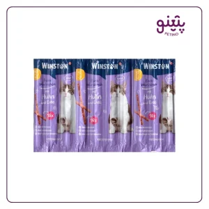 قیمت تشویقی مدادی گربه وینستون با طعم مرغ و اردک در پتشاپ پتینو