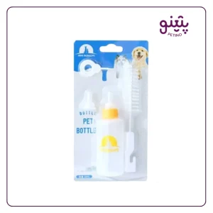 خرید شیشه شیر کوچک سگ و گربه تاوتاوپت 60 میل از پتینو