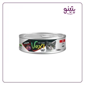 خرید و قیمت کنسرو گربه وکسی با طعم ماهی 90 گرمی در پتشاپ پتینو