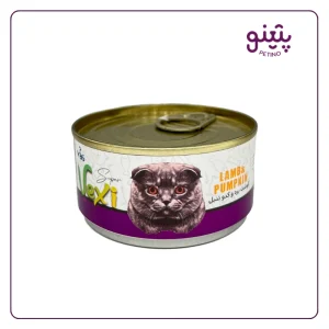 خرید و قیمت کنسرو گربه وکسی با طعم بره و کدو تنبل 110 گرمی در پتشاپ پتینو