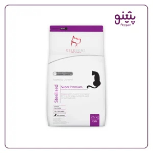 قیمت غذای فله ای گربه عقیم شده سلبن در بسته های نیم و 1 کیلوگرم