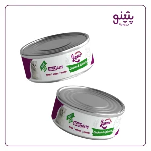 کنسرو گربه پته لوپتو با طعم مرغ و اسفناج 85 گرمی
