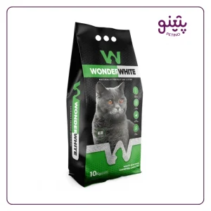 خاک گربه واندر وایت ۱۰ کیلویی با رایحه آلوئه ورا