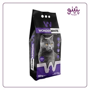 خاک گربه عطری واندر وایت با رایحه لوندر ده کیلویی
