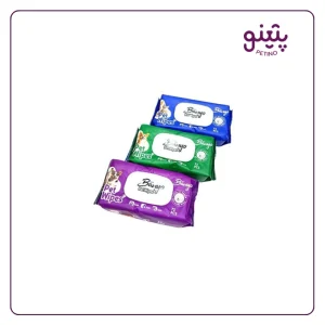 دستمال مرطوب سگ و گربه بانیو 72 عددی