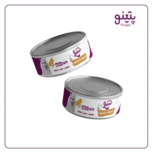 خرید و قیمت کنسرو پته گربه لوپتو با طعم مرغ و ماست در پتینو