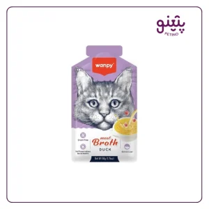 خرید و قیمت سوپ گربه ونپی با طعم اردک ۵۰ گرمی