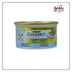 خرید و قیمت کنسرو گربه پته گورمت با طعم ماهی اقیانوسی ۸۵ گرمی