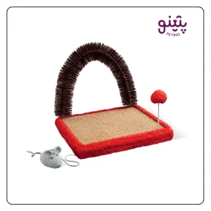 خرید اسکرچر زمینی گربه برس دار نیناپت قرمز