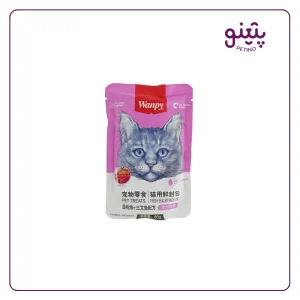 پوچ ونپی چینی نویس طعم سالمون و ماهی آزاد وزن 80 گرم