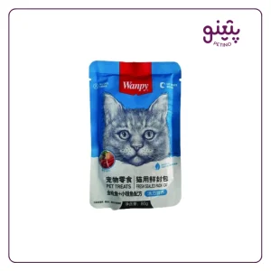 خرید و قیمت پوچ گربه ونپی چینی نویس ماهی تن و سبزیجات ۸۰ گرمی