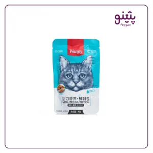 پوچ ونپی گربه چینی نویس مرغ و خرچنگ ۸۰ گرمی