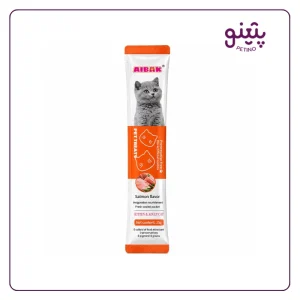 خرید بستنی گربه آیباک با طعم ماهی سالمون ۱۶ گرمی