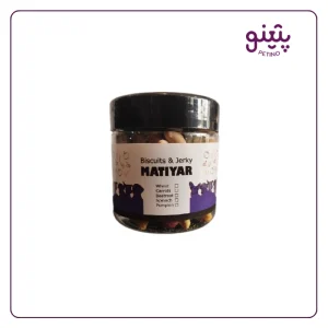 تشویقی بیسکوییتی سگ ماتیار مدل میکس ۱۰۰ گرمی
