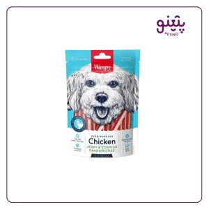 خرید تشویقی سگ ونپی مدل ساندویچ مرغ و ماهی کاد 100 گرمی