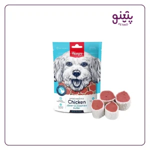 خرید و قیمت تشویقی سگ ونپی مدل سوشی با طعم مرغ 100 گرم